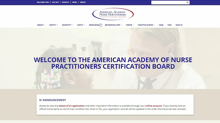 AANPCB how-to video: Applying for the ENP exam