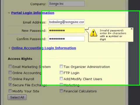 CPA Websites: Add Firm Users