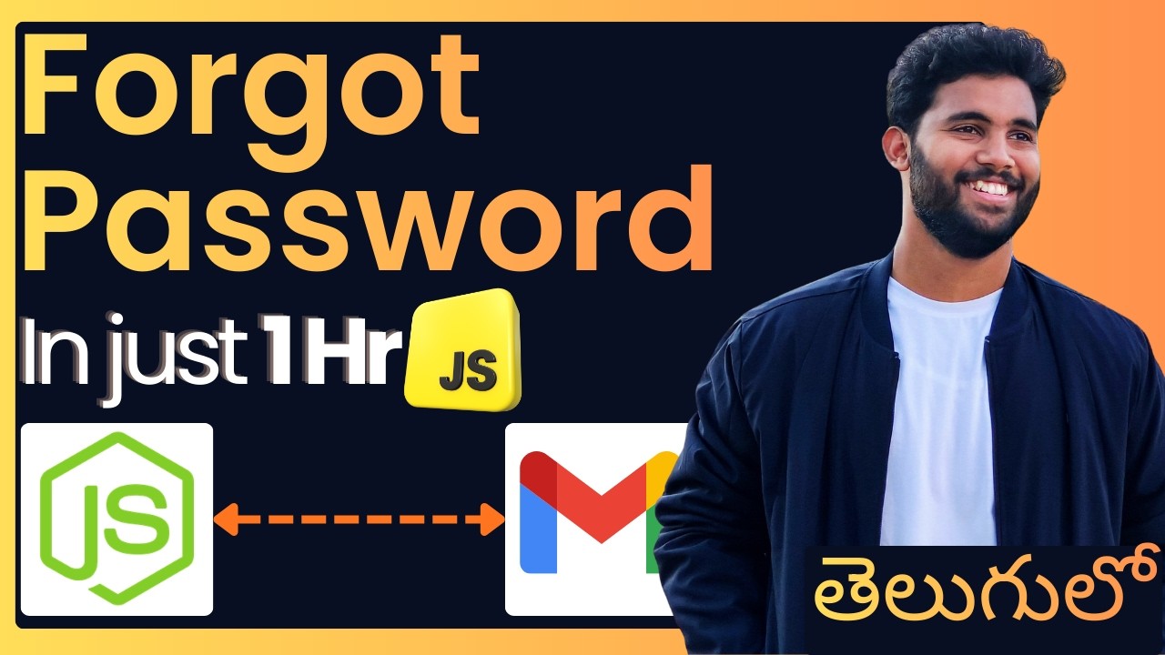 Build Forgot Password with OTP in 1 Hour 🔥 (Node.js + Gmail ...