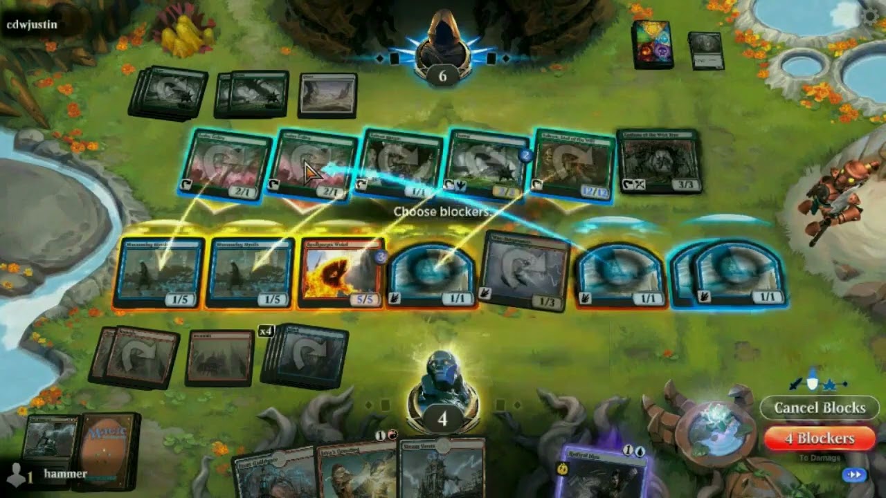 Magic Arena Blue & Red Cards 🔥💧 | MTG Arena Gameplay #mtga