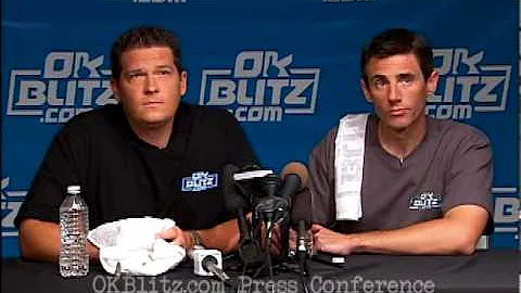 Press conference satire with Toby Rowland and Chad...