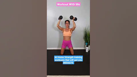 Free at home strength training workout videos for women and men to burn fat and build lean muscle