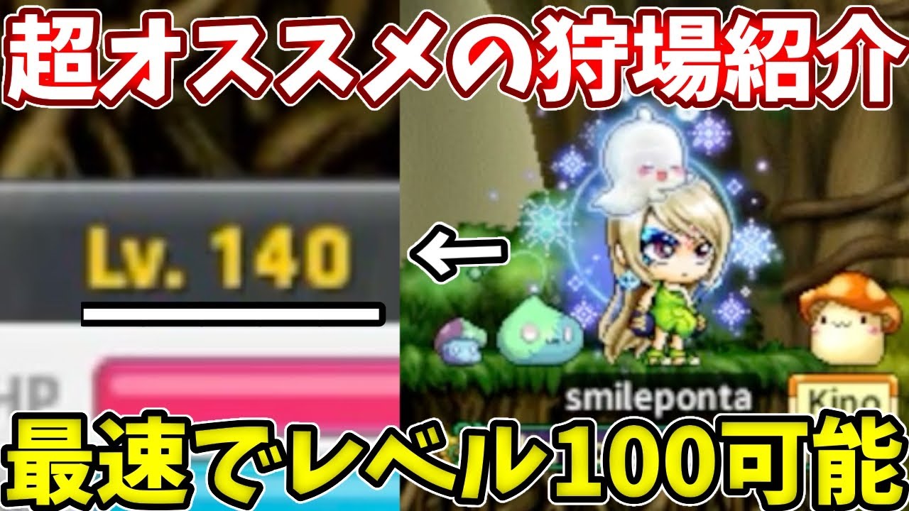 2〜3日でレベル100達成も可能！この狩場でサクサクレベル上げ法
