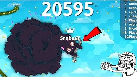 I Feed Cute Bot In Snake.Io 🐍 Epic Snakeio Gameplay