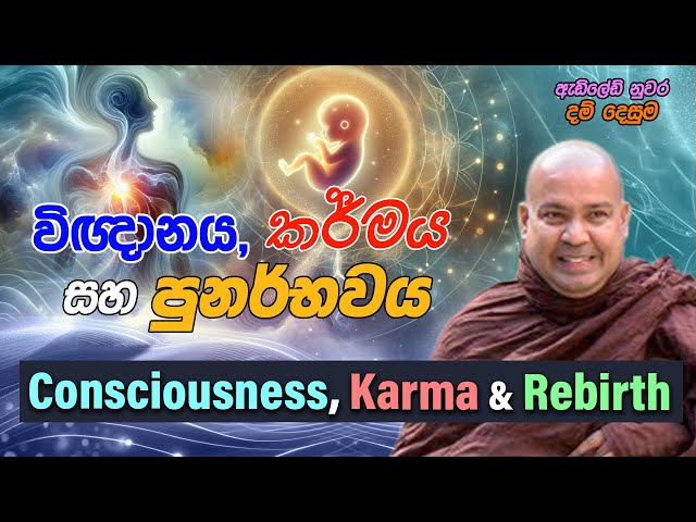 විඤ්ඤාණය, කර්මය සහ පුනර්භවය (English) (Consciousness, Karma & Rebirth) class=