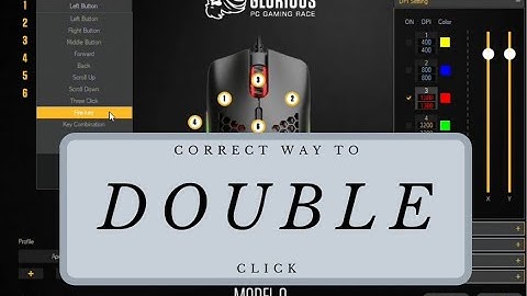 Glorious Model O: How to Double Click [MACRO]