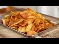 自制薯片，两个土豆就能做！Fried Chips