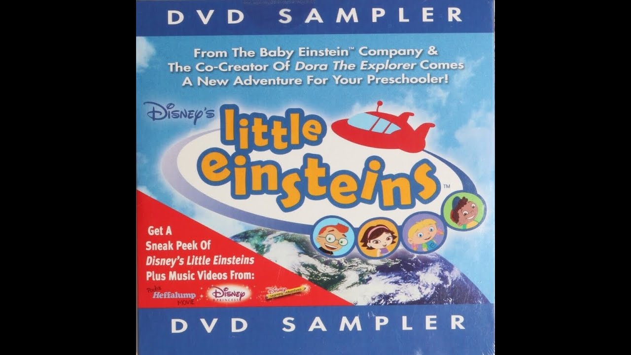 Little Einsteins DVD Sampler 2005 DVD Menu Walkthrough YouTube