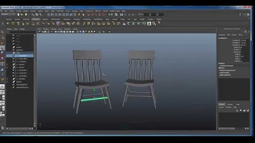 Maya Controls Part 2- Making a Chair with instructor Phil Dimitriadis
