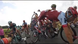 GoPro: Cycling Crashes/Fails Compilation- Tour de France 2018