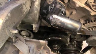How to replace thermostat on 2013 Chrysler Town & Country