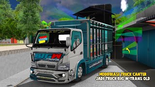Muat Sound Horeg Naik Truck Big W Trans Old Ke Sungai Amazon🔥ES Truck Simulator ID