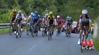 ফ্রান্সের উঁচু নিচু পাহাড়ি পথে সাইক্লিন প্রতিযোগিতা! | Cycling Competition |  Somoy TV screenshot 2