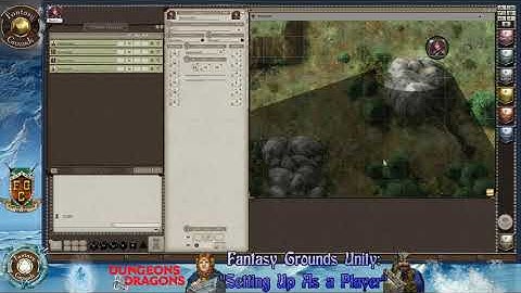 FGC Presents: Fantasy Grounds Unity A-Z - Episode 3: Character Selection & Setting up your Table
