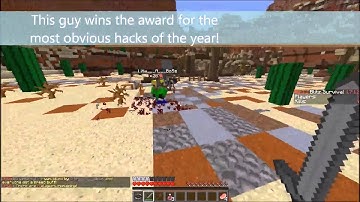Minecraft | Awards! | Most obvious hacks of the year!