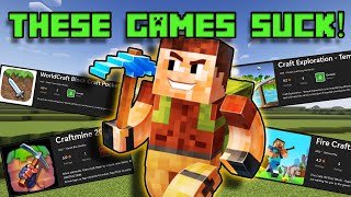 I Played TERRIBLE Minecraft Clones...