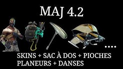 Tout Mes Skins Planeur Pioche Trainer Sur Fortnite Battle Royale - maj 4 2 skins pioche sac a dos planeur et danses fortnite battle royale duration 0 59