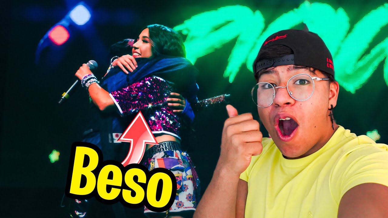 LA NOVIA DE MI HERMANO LO SORPRENDIÓ EN SU CONCIERTO! *¿se besan?*