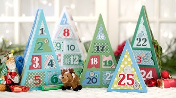 Advent Calendar Trees SVG Kit - Trailer