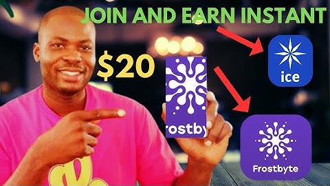 Wow! Earn money on this app now | An opportunity to earn money on Ice Open Network #ice #frostbyte