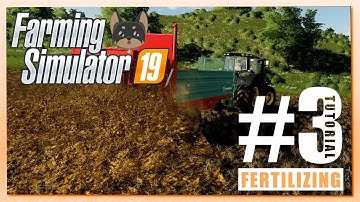 Farming Simulator 19 - Fertilizing Tutorial Game play.