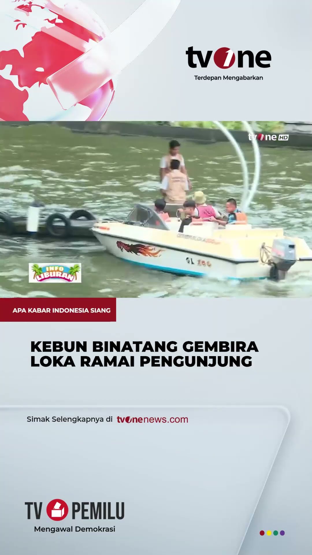 Kebun Binatang gembira Loka Dipadati Pengunjung | tvOne