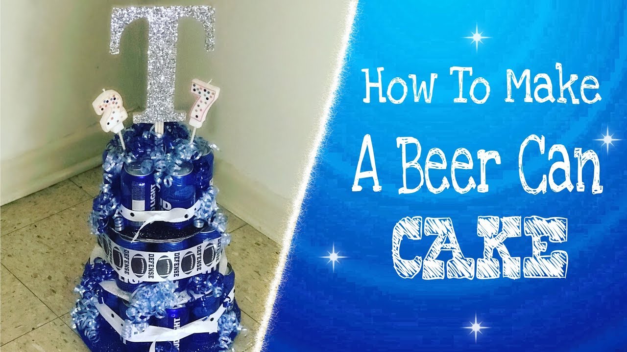 Beer can cake I did this past week🍻 #beercake #beercancake #cakedecor... |  TikTok