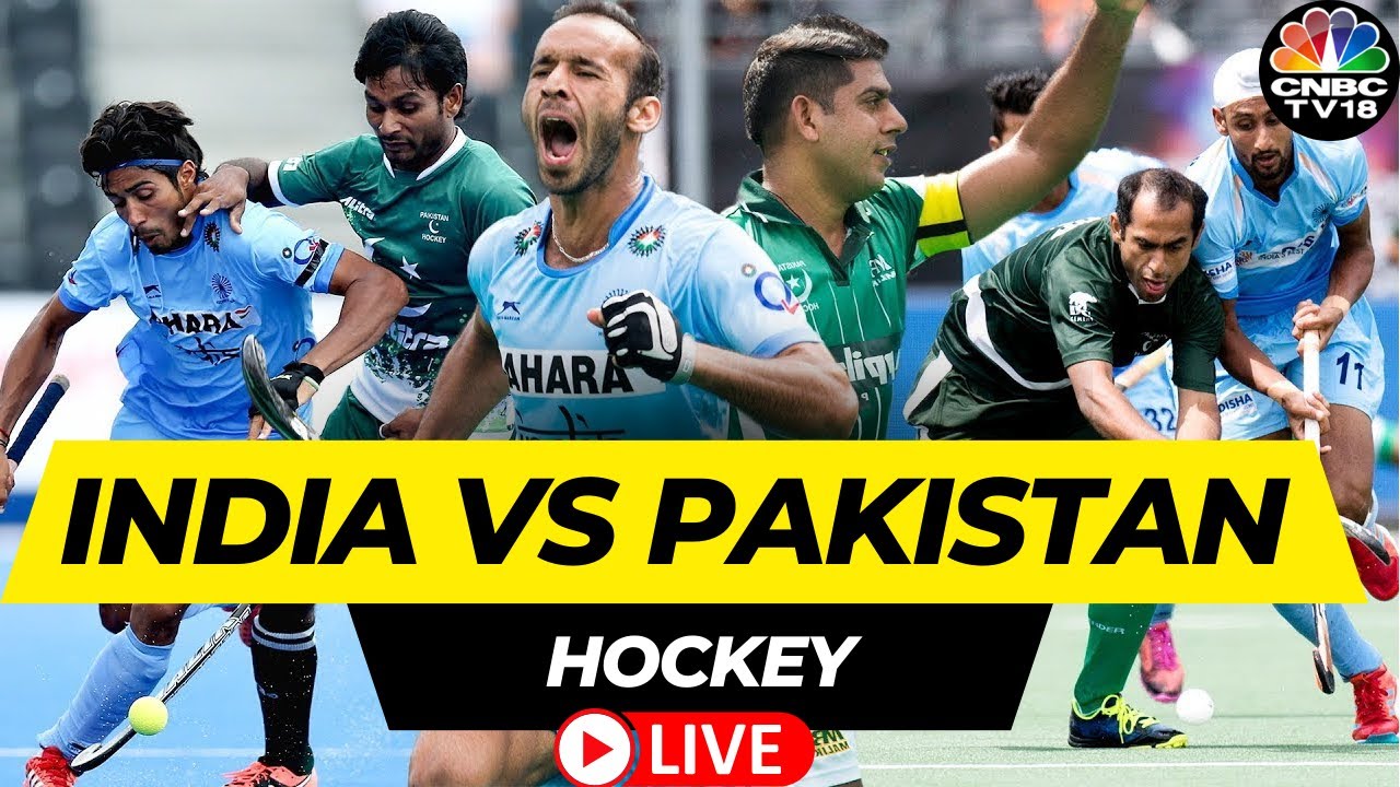 India vs Pakistan Live Score IND vs PAK Hockey Match, Asian Champions Trophy Live CNBC TV18 LIVE