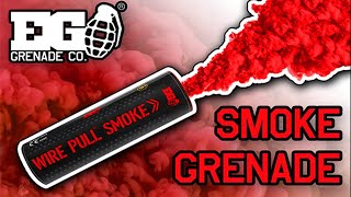 WP40 Red Smoke Grenade - Smoke Bomb - Smoke Effect