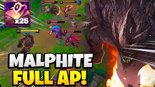 ¡COMBO de MALPHITE FULL AP! DESTRUYE EN 1 SEGUNDO!