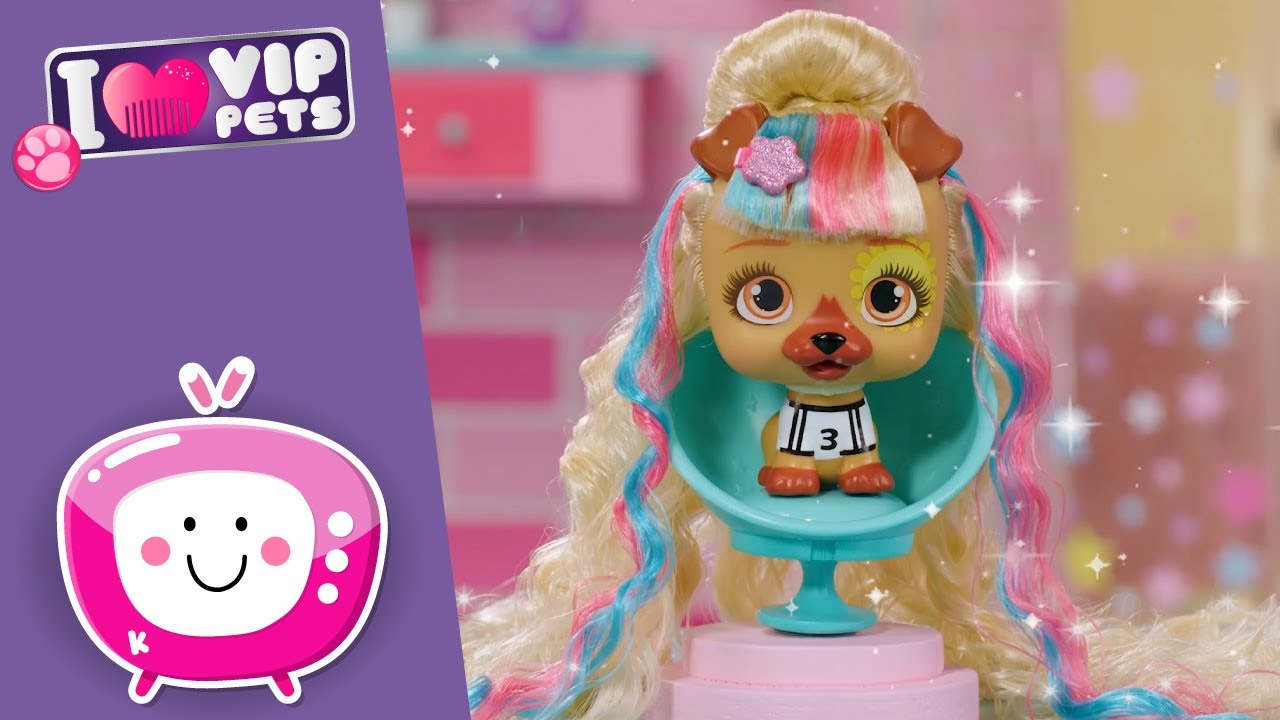 Competition Hairstyle Vip Pets Fabio Fabia S Hair Salon Videos For Kids In English Youtube
