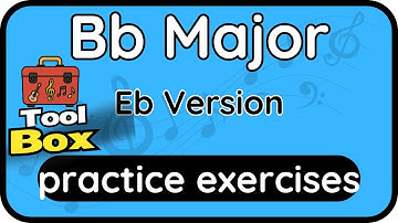 Bb Major Scale · Backing Track (Eb Version) Jazz Ballad 76bpm