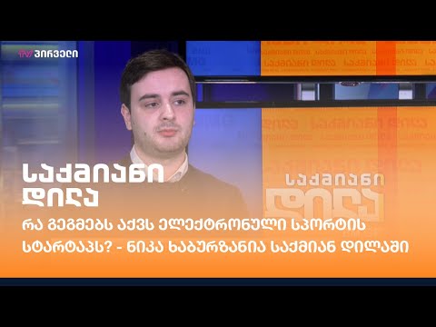 რა გეგმებს აქვს ელექტრონული სპორტის სტარტაპს? - დეტალებით ნიკა ხაბურზანია საქმიან დილაში