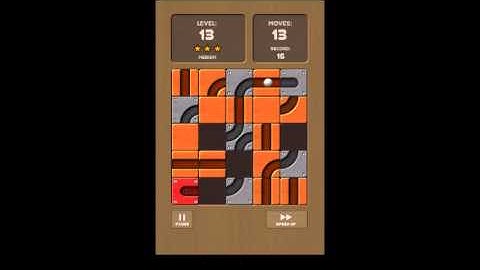 Unroll Me Medium Level 13 Walkthrough 3 Stars