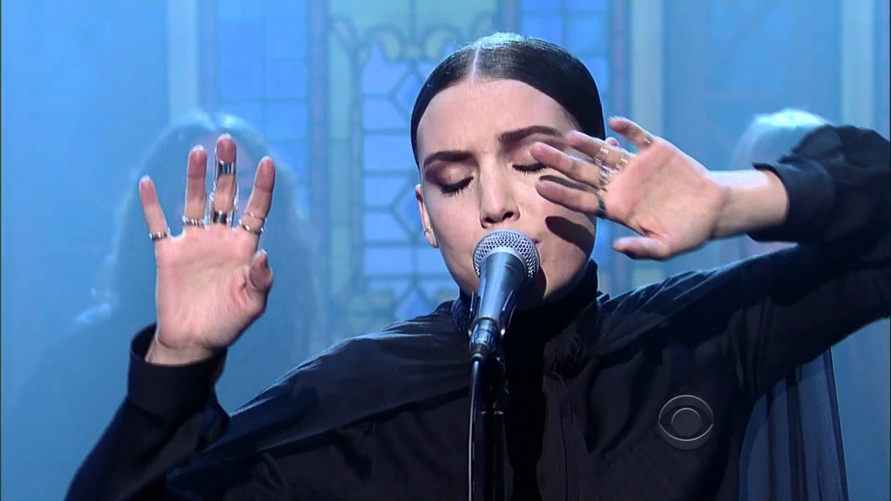 Lykke Li - Silent My Song on the Late Show with David Letterman 11-17-11 -  YouTube