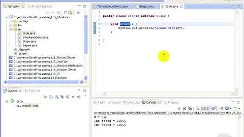 10 Advanced Java tutorial   Inheritance