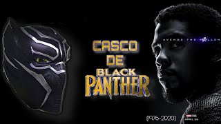CÓMO HACER CASCO DE BLACK PANTHER / BLACK PANTER HELMET TUTORIAL