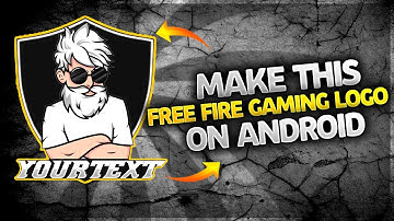 How To Make Free Fire Mascot Logo On Android | Gaming Logo Tutorial By P.T world