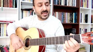 Video thumbnail of "Gitar dersi #kürtçe (41) #Peşiya male #akor #arpej #ritm Aydın ÖNAL 05067711512"