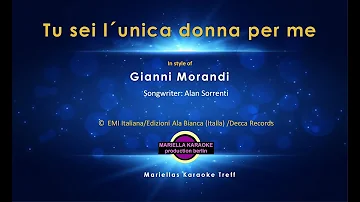 Gianno Morandi - Tu sei l´unica Donna per me (Karaoke Version)