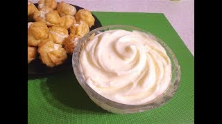 Вкусный сливочный крем для различной выпечки. Мороженое Вкусный сливочный крем для различной выпечки. Мороженое