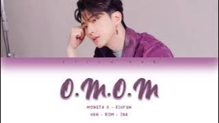 Kihyun (Monsta X) - O.M.O.M Replay : The Moment OST - Color Coded Lyrics (Han - Rom - Ina)