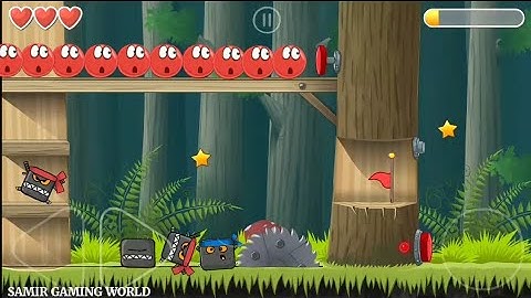 Red Ball 4 Level 20 to 24