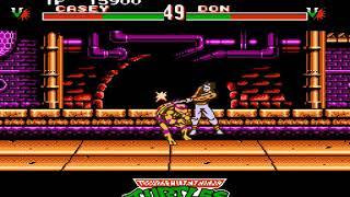 game ninja rùa đối kháng điện tử 4 nút ( nes ) casey screenshot 1