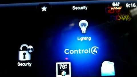CEDIA 2011: Control4 Shows Off Its 7-inch Portable Touch Panel