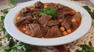 شطيطحة لسان (بقري)  ?? Chtitha lssèn langue de boeuf sauce piquante