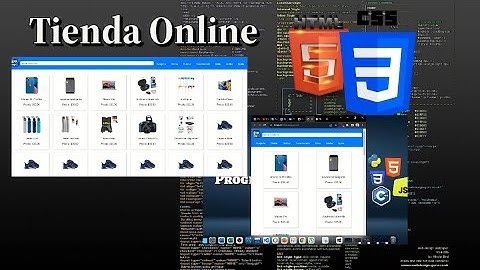 🔴Tienda Online Estatica 🟠HTML-🔵CSS(📌SIN VOZ).