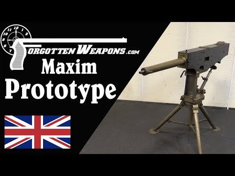 Maxim "Prototype": The First Practical Machine Gun