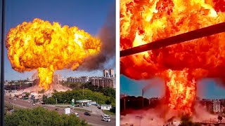 Мощнейший взрыв газовой заправки в Новосибирске. Подробности и причины страшного происшествия