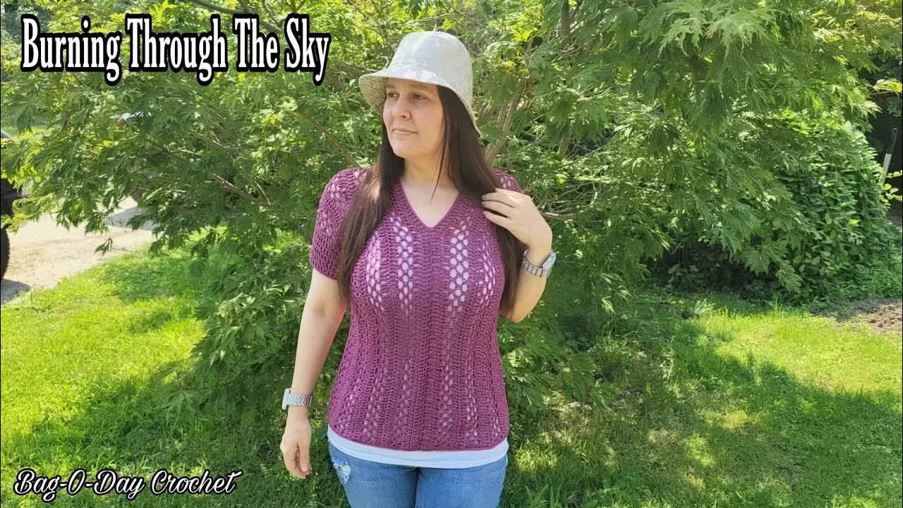 How to Crochet an Easy Summer Top Tutorial